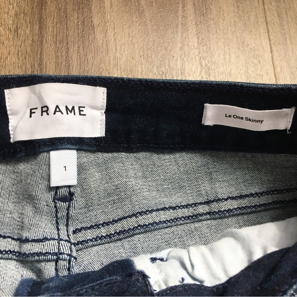 NWT Frame Denim Le One Skinny Jean Mid-rise in Keller - Picture 11 of 16